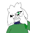 Mixxy drawing — Showing sharp teeth