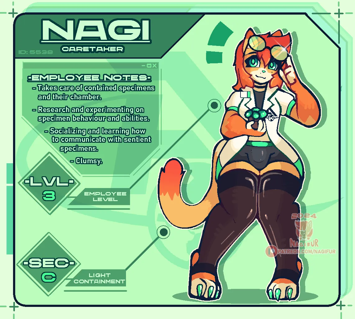 Nagi drawing — ID Card