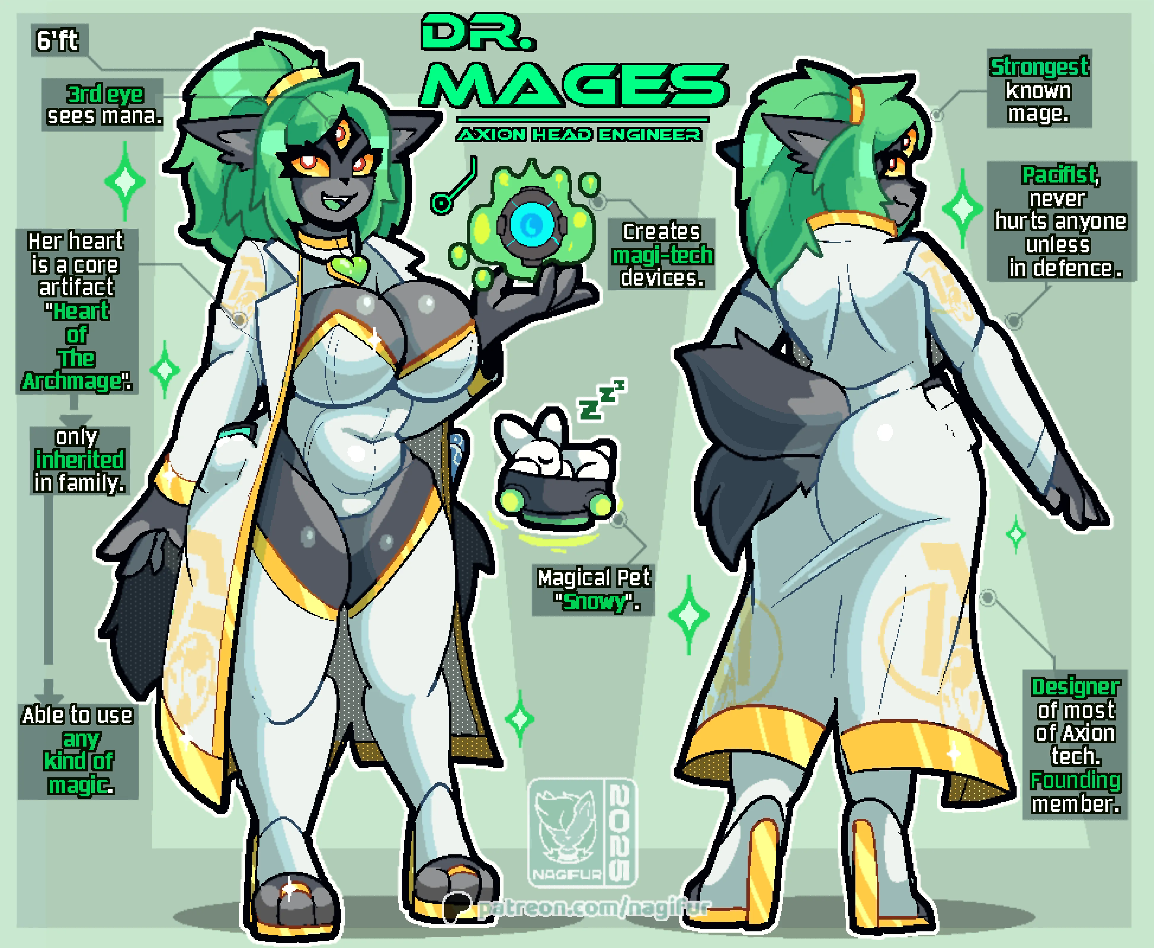 Dr. Mages drawing — Reference